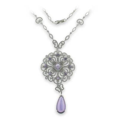 Collana Domar Gioielli Donna Dolù Bijoux collane in Argento Cubic Zirconia NZC072399 - NZC072399